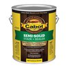 Cabot Semi-Solid Stain & Sealer Semi-Solid Tintable Cordovan Brown Oil-Based Deck and Siding Stain 1 140.0001437.007